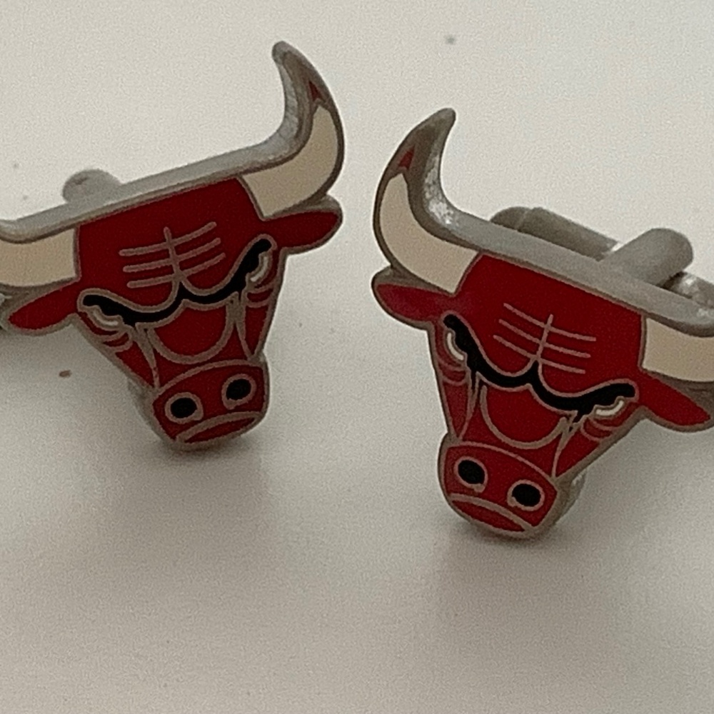 Chicago Bulls (Da Bulls) Vintage Cufflinks